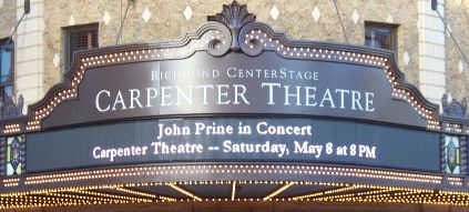 Carpenter Center Marquee by Chad