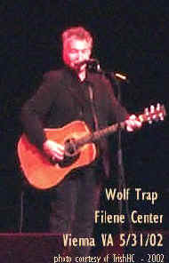 John Prine at Wof Trap Filene Center, Vienna, VA 5/31/02 photo courtesy of TrishHC - the John Prine Shrine