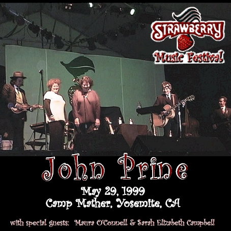 John Prine cover art of Strawberry Music Festival May 29, 1999 Camp Mather Yosemite, CA
