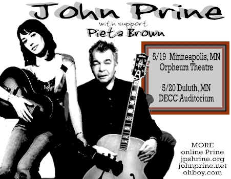 John Prine with Pieta Brown Concert Tour Dates 2006