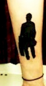 Heather Villene's Johnny Priine tattoo