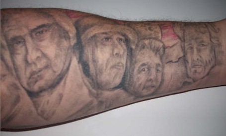 Thomas Cook's John Prine Tattoo My Mount Rushmore Johnny Cash Todd Snider