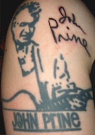 John Prine tattoo