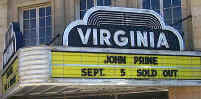 John Prine sold out show in Champaign, IL