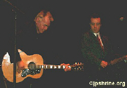 John Prine and Jason Wilber trade licks