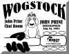 Wogstock Logo for the John Prine Party