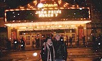 Donna and Eric with John Prine marquee