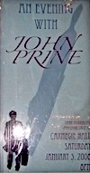 John Prine Carnegie Hall Poster